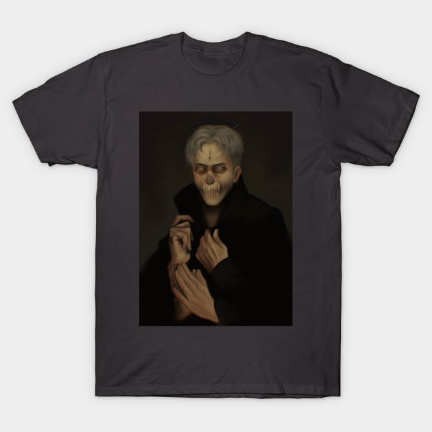 horror realistic painting T-Shirt by Mousely 